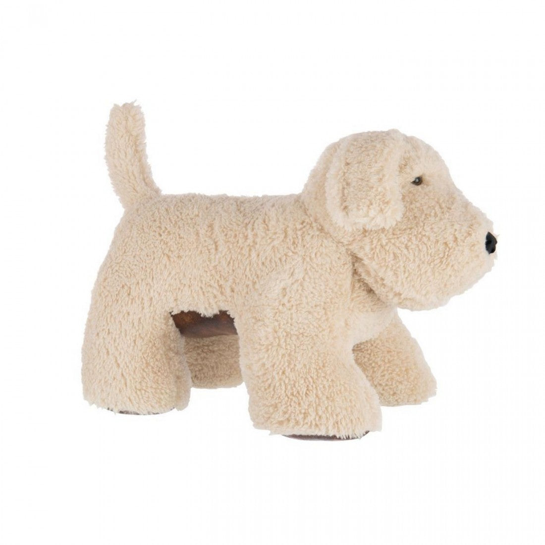 Dørstopper hund polyester lysebeige J-Line