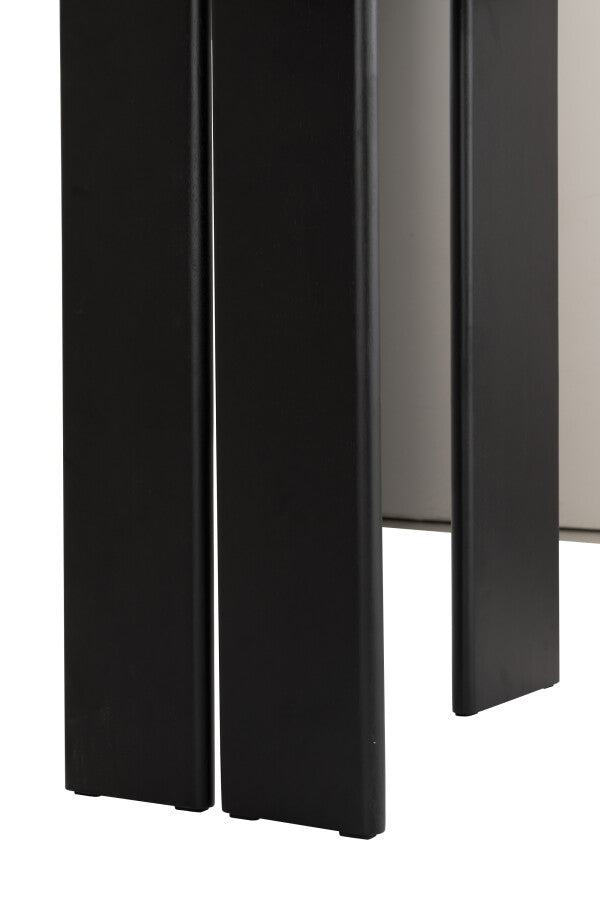 Konsolbord Mathilde marmor sort/fersken J-Line