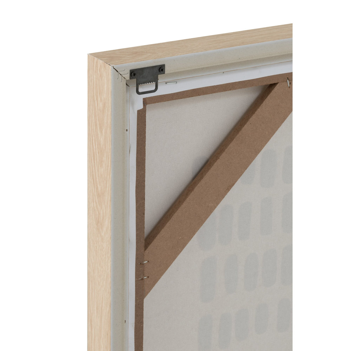 Malerier Lines Canvas Hvid Sæt med 3 J-Line
