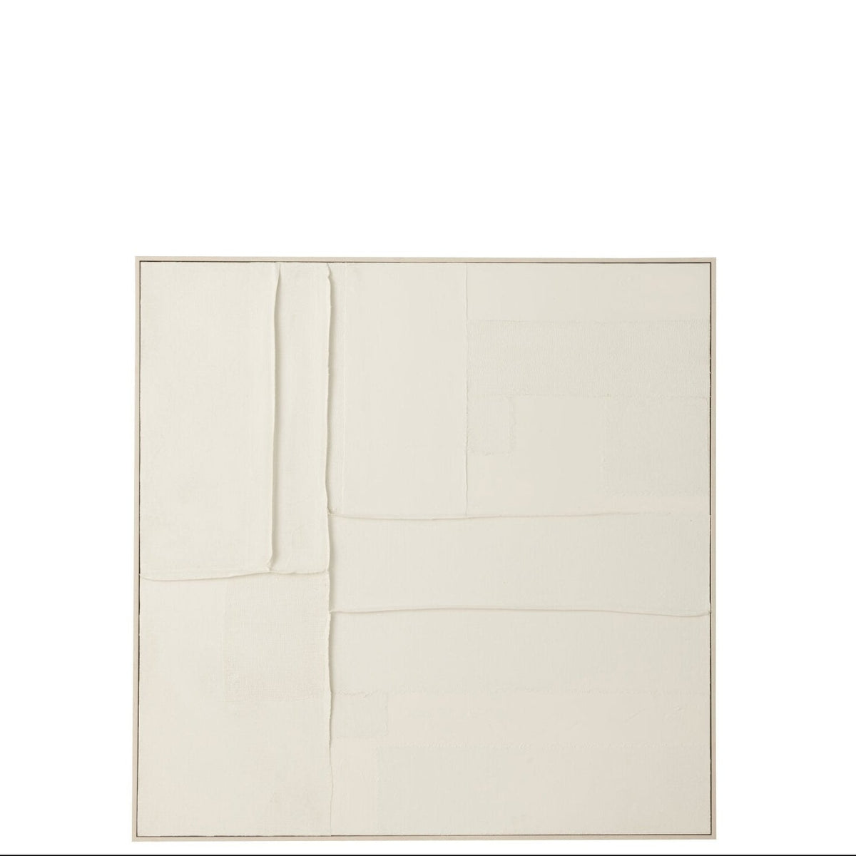 Maleri Log Canvas/Fyrretræ Hvid J-Line