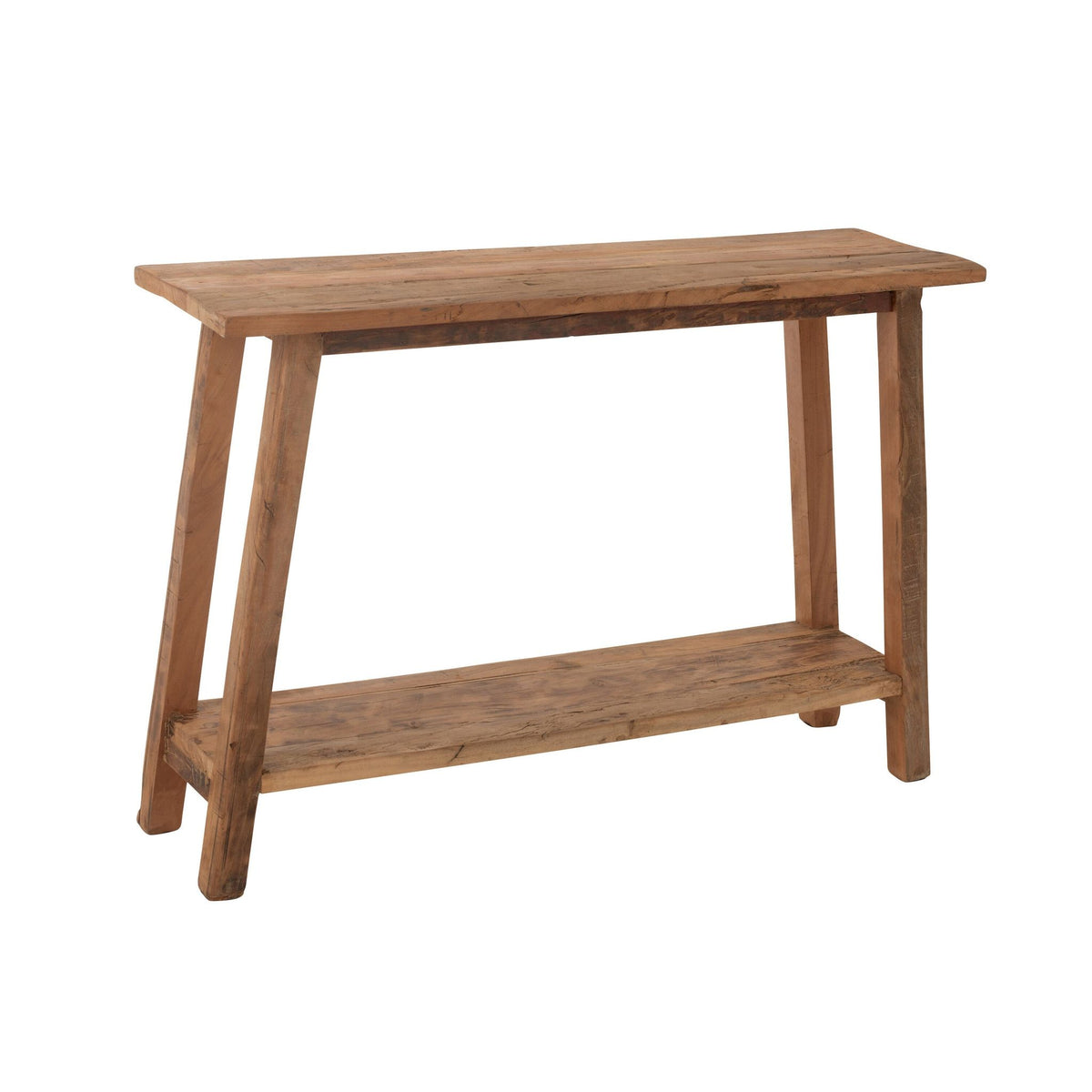 Sidebord, firkantet, genbrugstræ, naturfarvet, J-Line