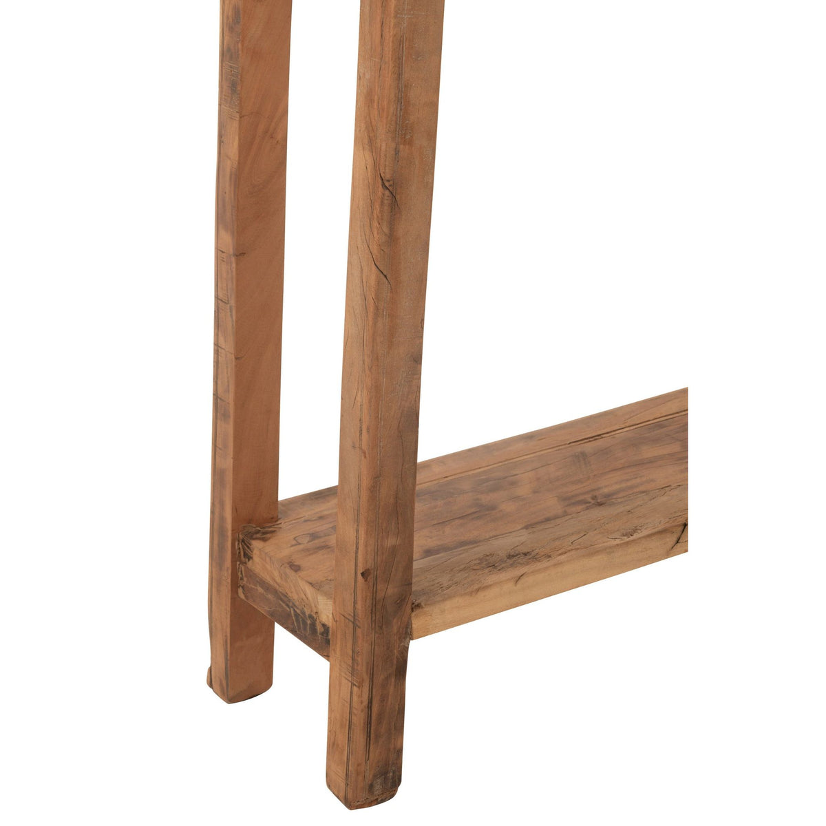 Sidebord, firkantet, genbrugstræ, naturfarvet, J-Line