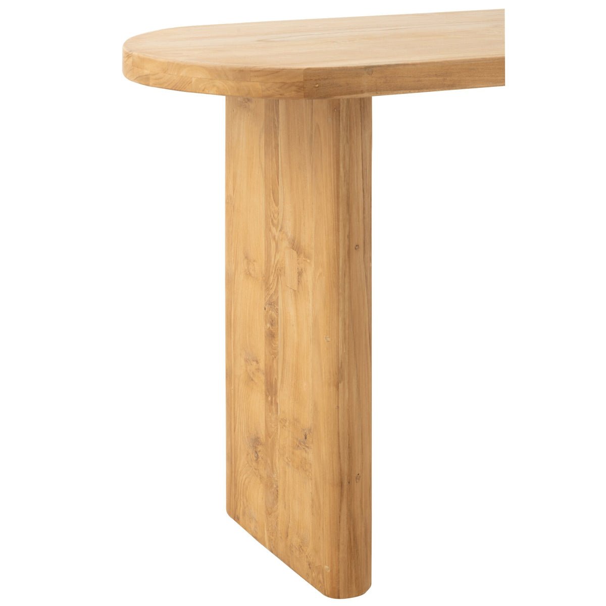 Bord i teaktræ, natur, J-Line