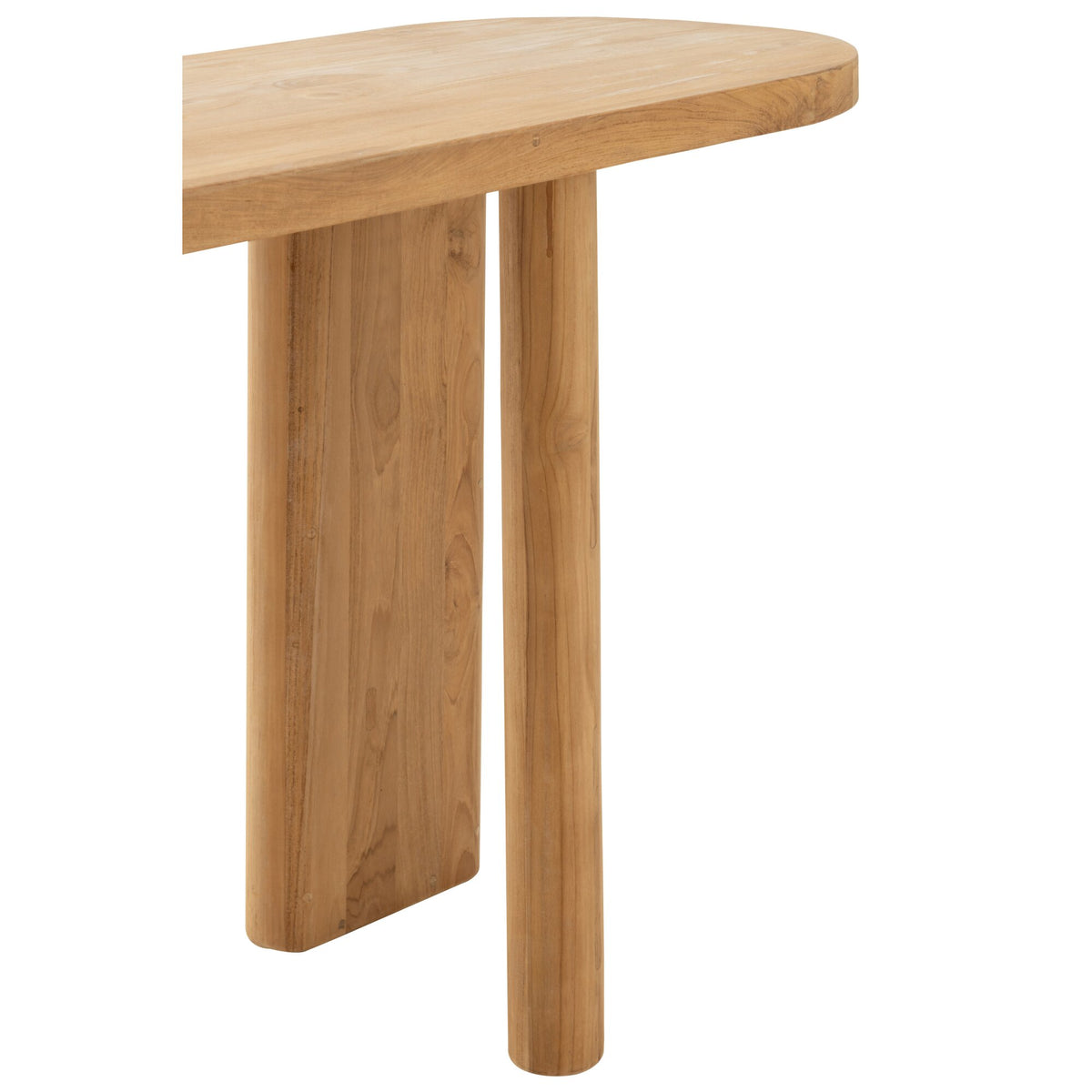 Bord i teaktræ, natur, J-Line