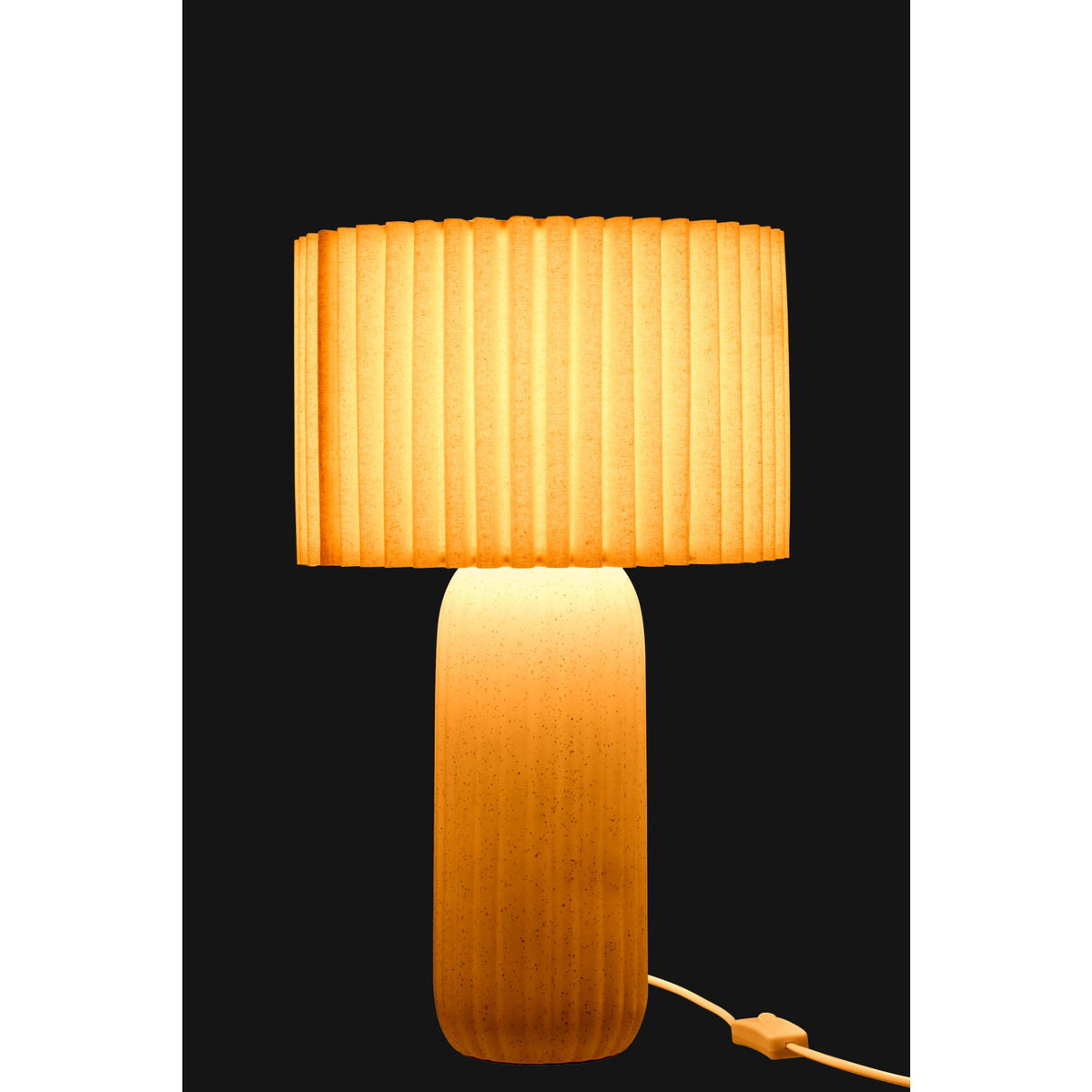 Bordlampe Esmee keramik offwhite, lille J-Line