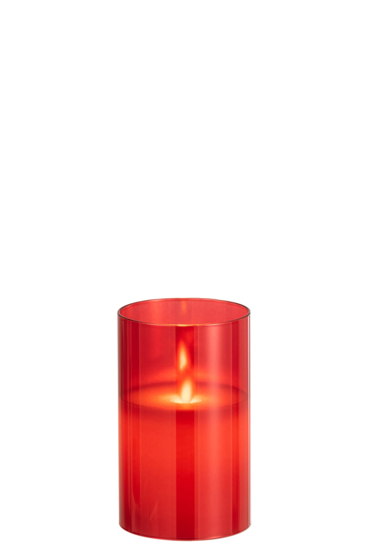 LED-lampe Blinkende Glas Rød Lille