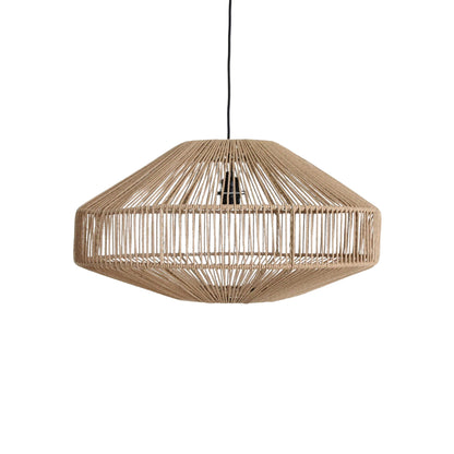Linea hængelampe Gem natur Ø60x33 cm råmaterialer