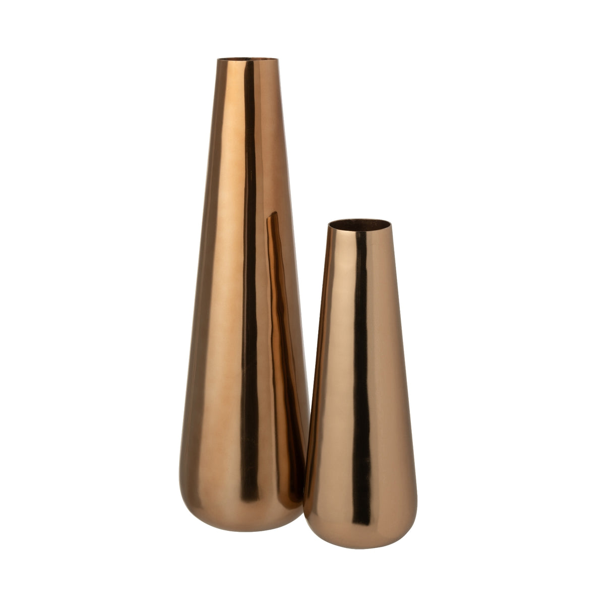 Elegant vase roséguld lille J-Line