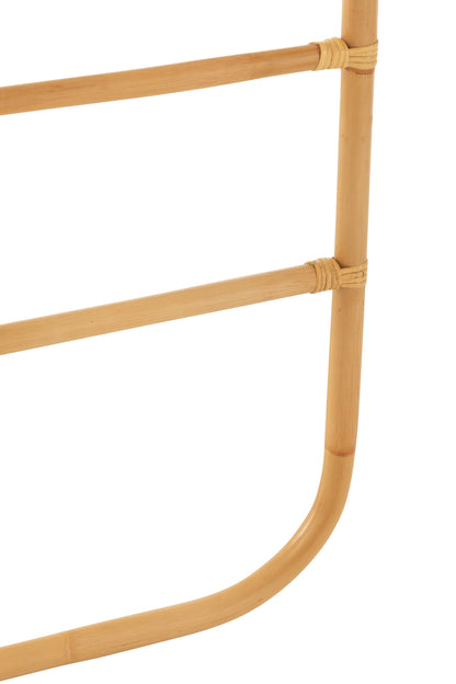 Spiegelstige i naturfarvet rattan, J-Line