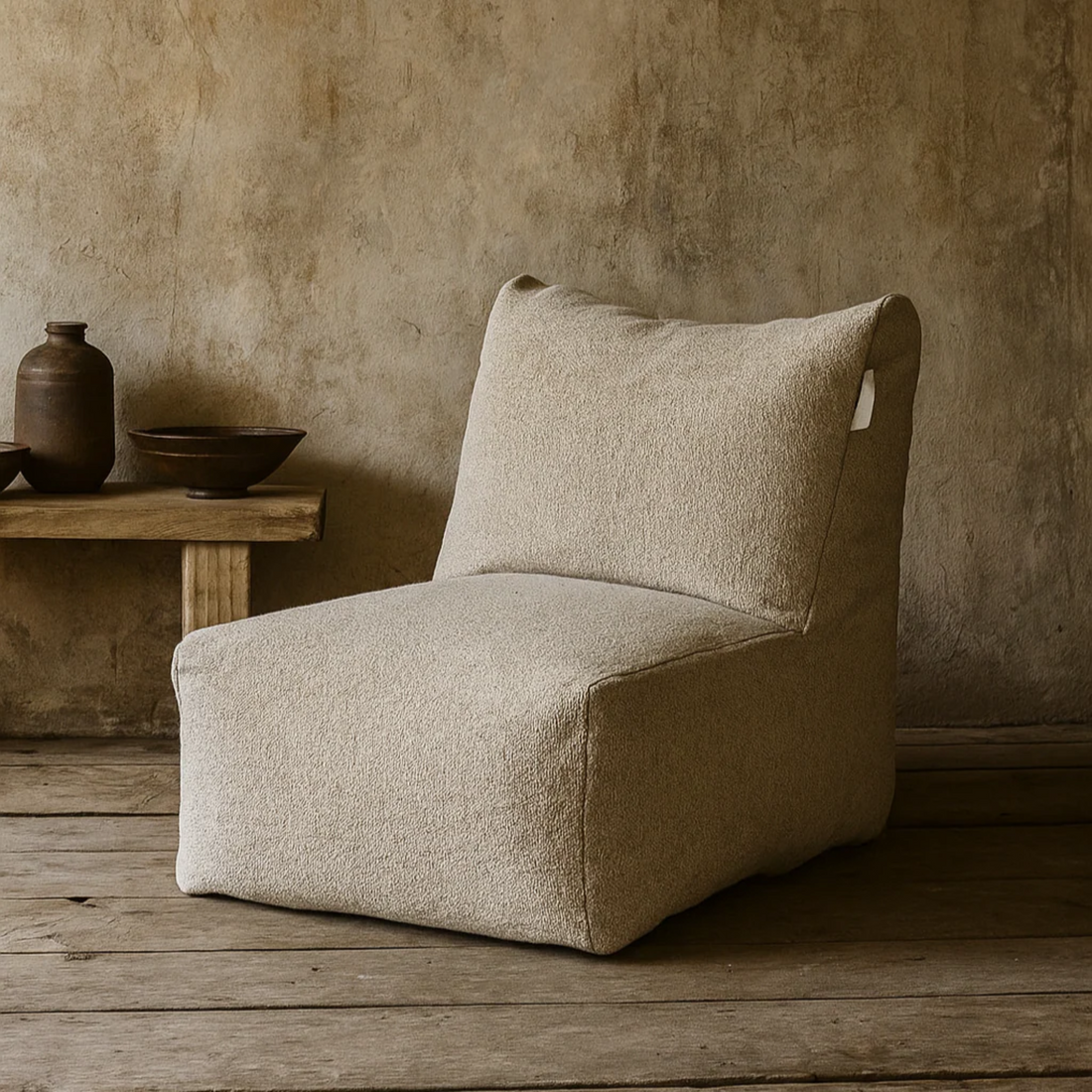 Japandi loungestol XL Shitake – Laui Lounge™
