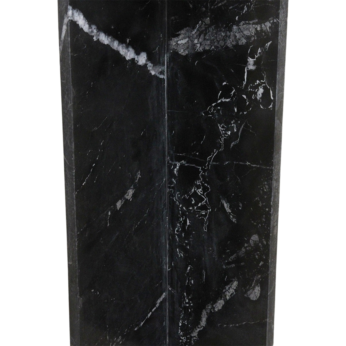 Sidebord Shanghai, sort marmor, Raw Materials