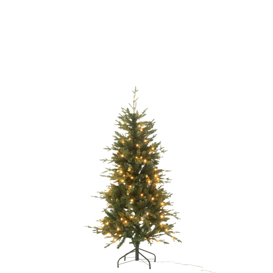 Juletræ 160 LED Kunstigt Mørkegrønt Small J-Line