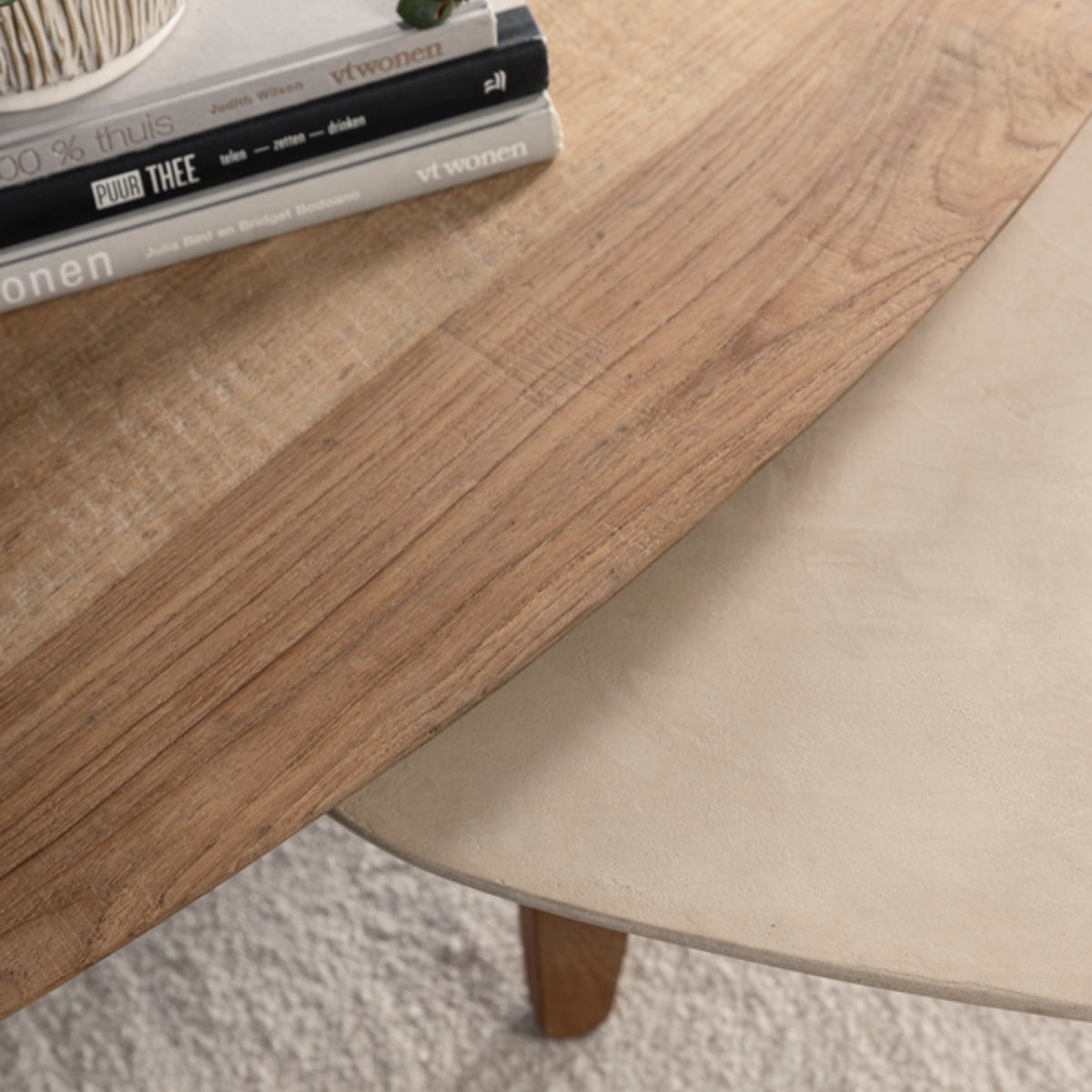 DTP Home Bliss Mortex-sofabord Pebble