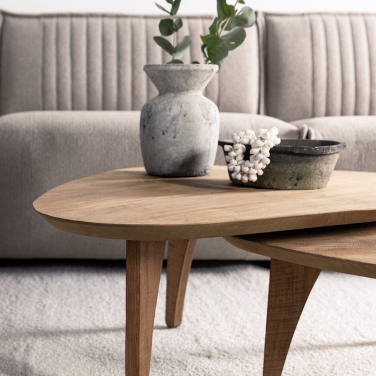 DTP Home Bliss sofabord Pebble teak