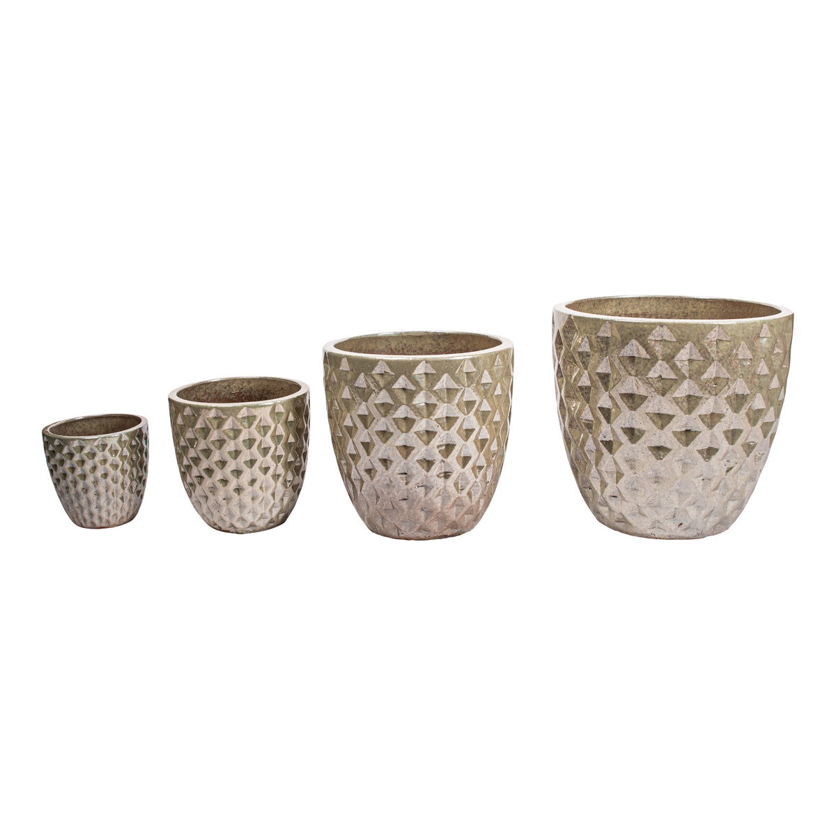 Mindy Pearl keramisk Bombay-krukke, rund, SV4, PTMD