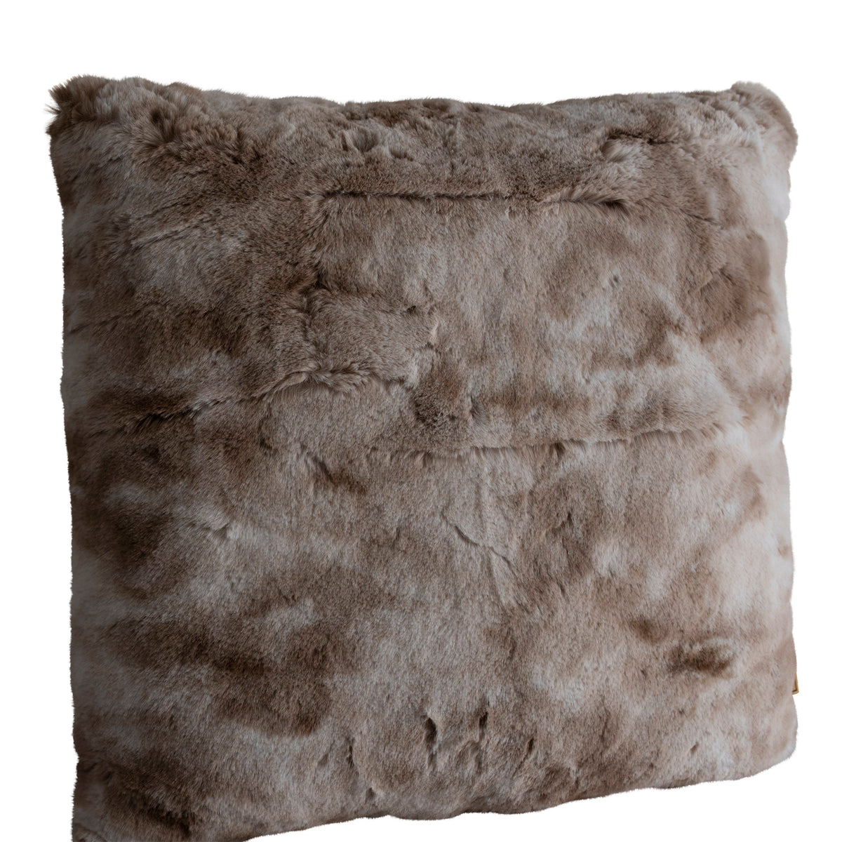 Linde Pude Beige Fløjl 60x60cm PTMD