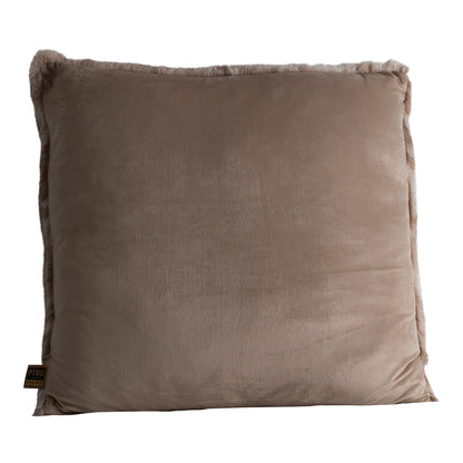 Linde Pude Beige Fløjl 60x60cm PTMD