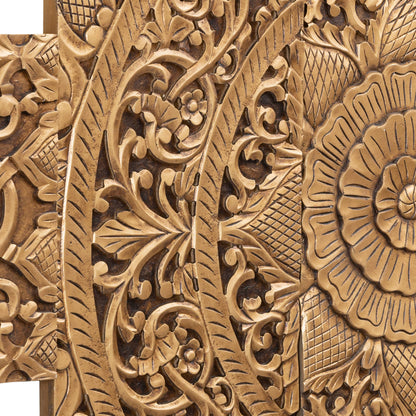 Vægpanel Sharlene - 180x90cm - MDF - Guld PTMD