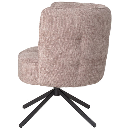 Odin Pink spisebordsstol Legacy 14 flamingo med sorte ben PTMD