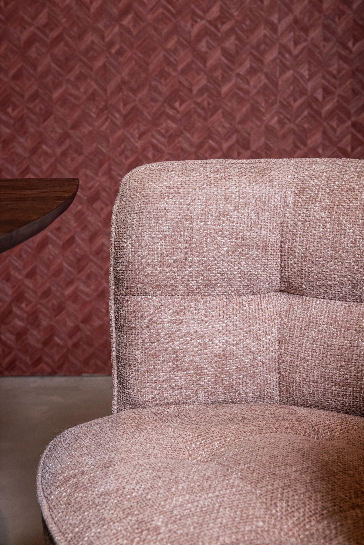Odin Pink spisebordsstol Legacy 14 flamingo med sorte ben PTMD