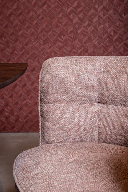 Odin Pink spisebordsstol Legacy 14 flamingo med sorte ben PTMD