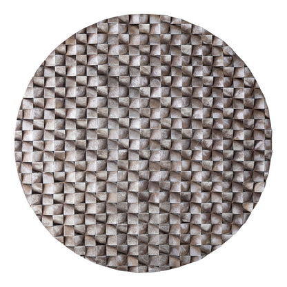 Vægpanel Zoaya bronze 3D rund, stor Ø 120 cm PTMD