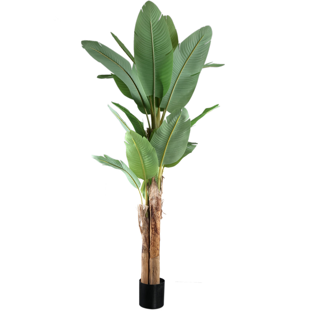 Grønt PE-banantræ med ægte touch L 170x163x280 cm PTMD