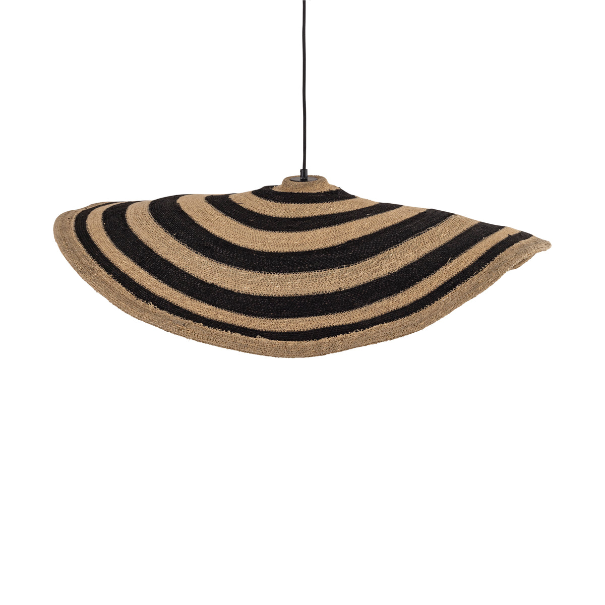 Loulou Natural Seagrass Bølget Pendellampe Stor PTMD