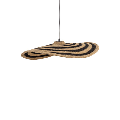 Loulou Natural Seagrass Bølget Pendellampe Lille PTMD