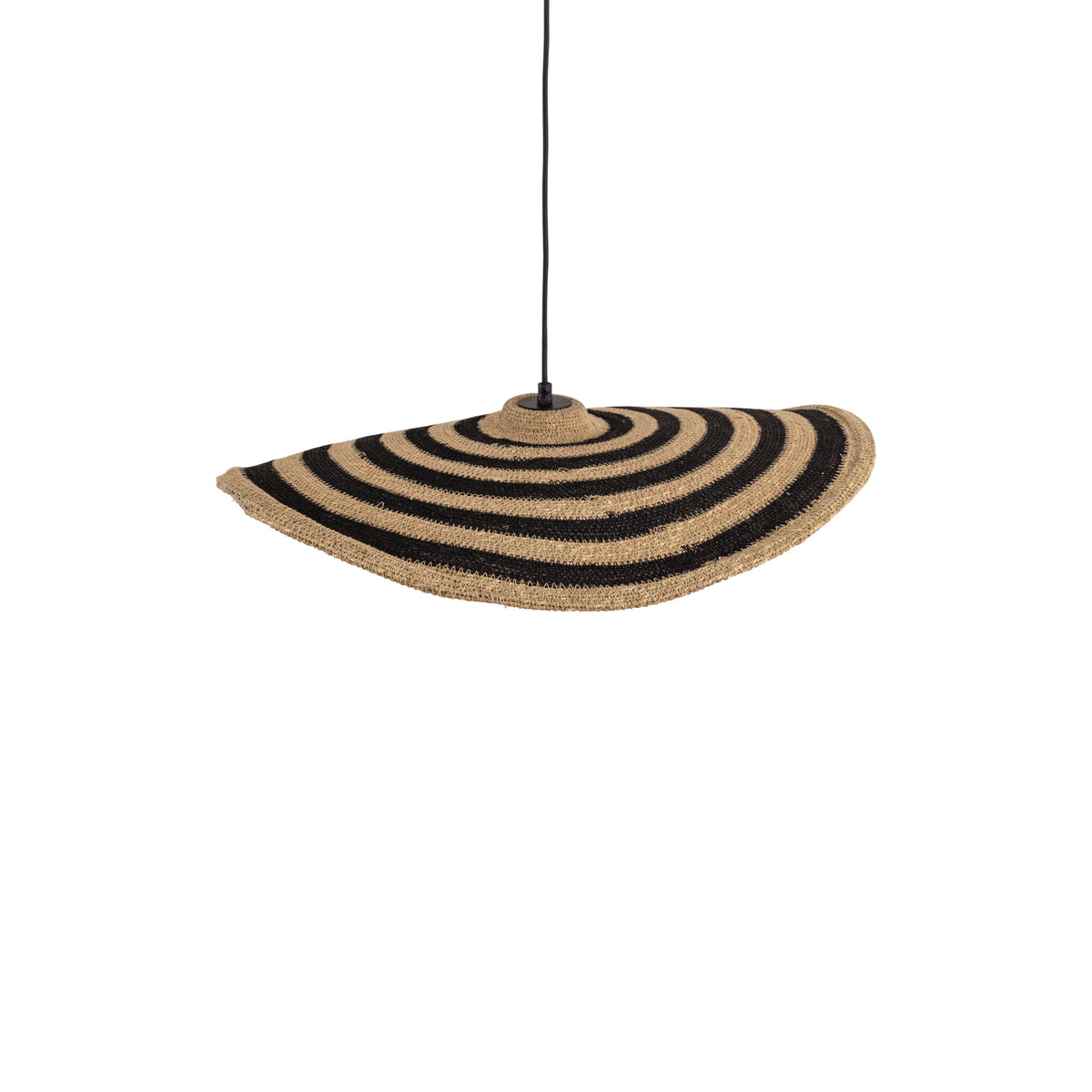 Loulou Natural Seagrass Bølget Pendellampe Lille PTMD