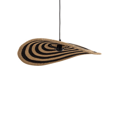 Loulou Natural Seagrass Bølget Pendellampe Lille PTMD