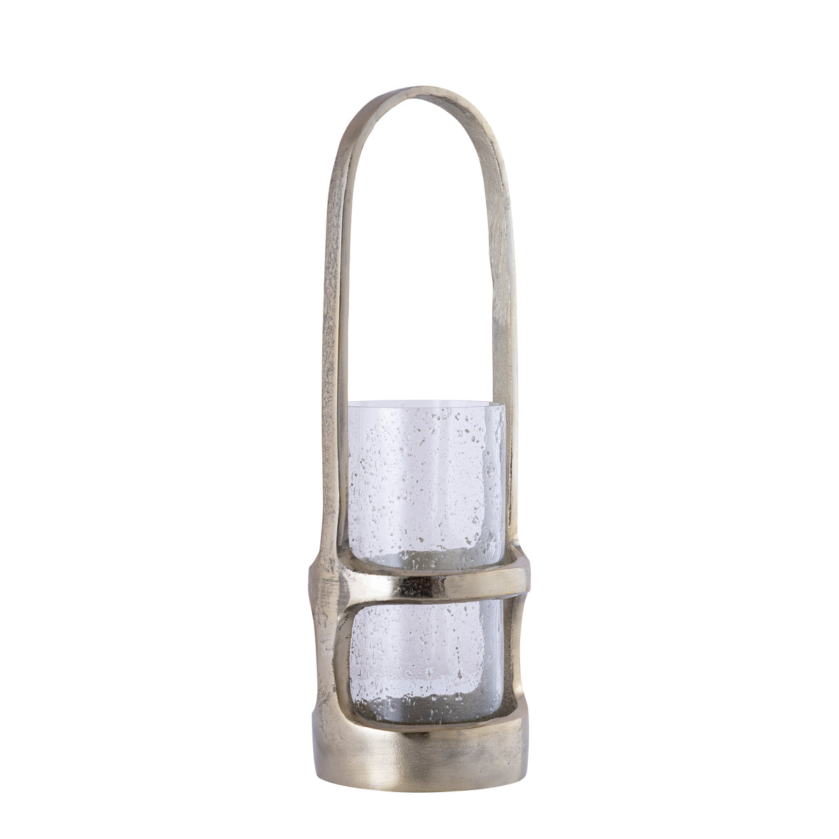 Lanterne Rahana L - 15x15x49 cm - Aluminium - Guld PTMD