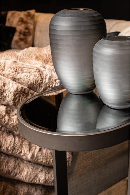 Yozan konsolbord med spejl og metalben PTMD