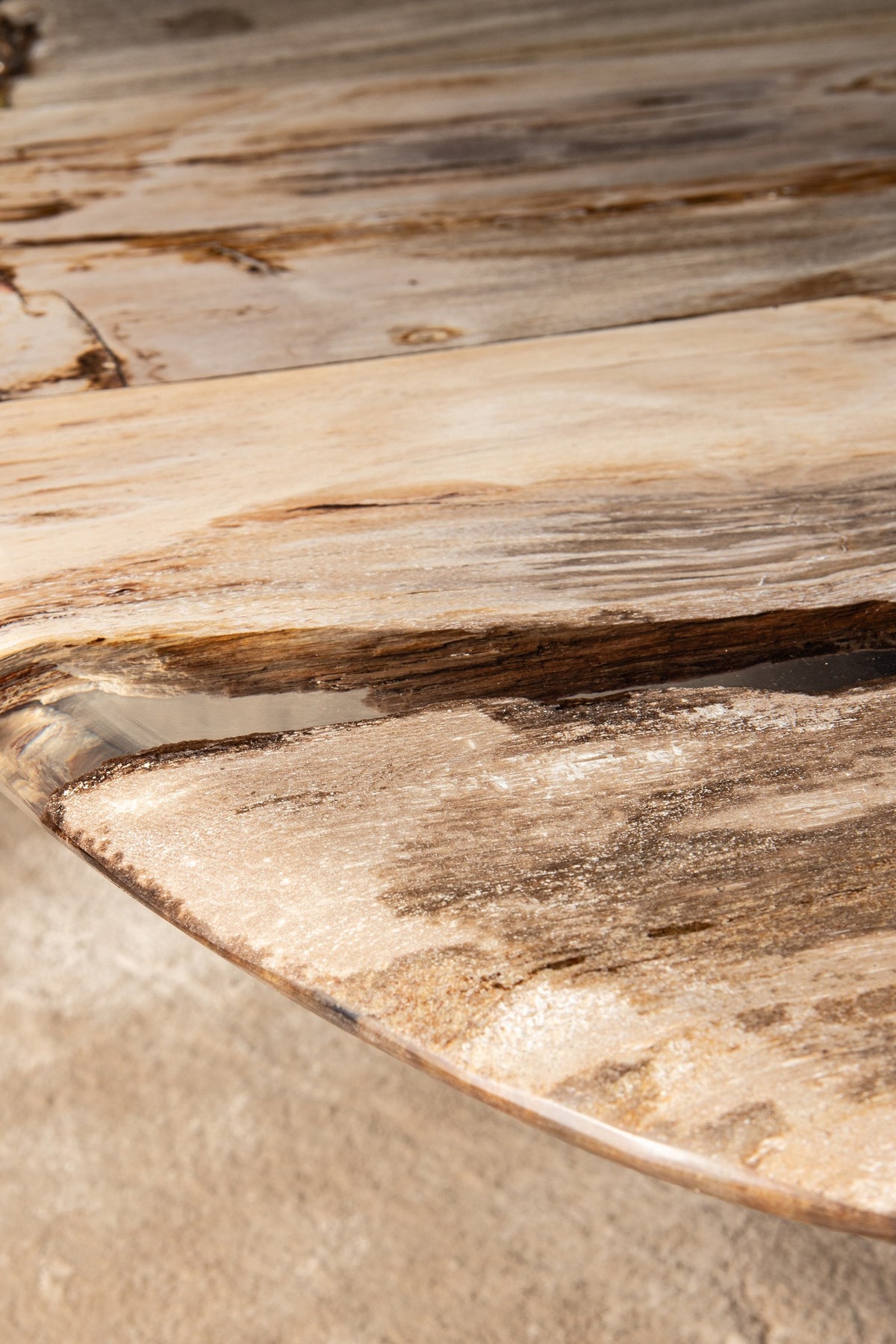 Sofabord Deeba petrified wood 130 PTMD
