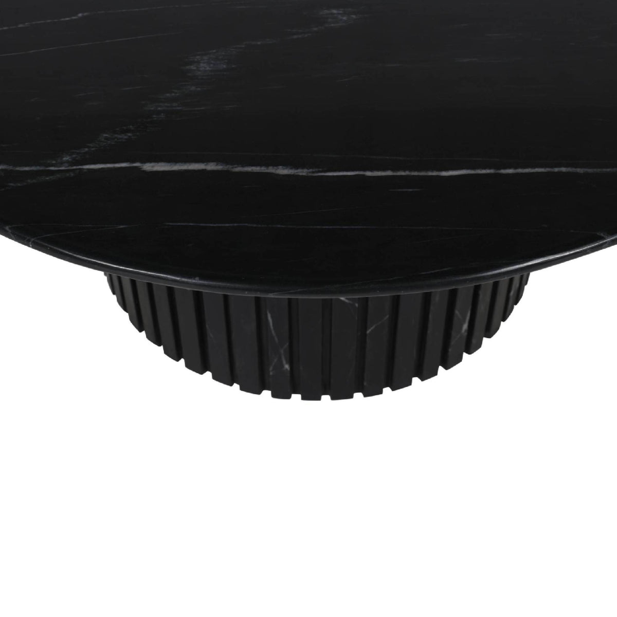 Sofabord Neelim - 91x91x41 cm - Marmor - Sort PTMD
