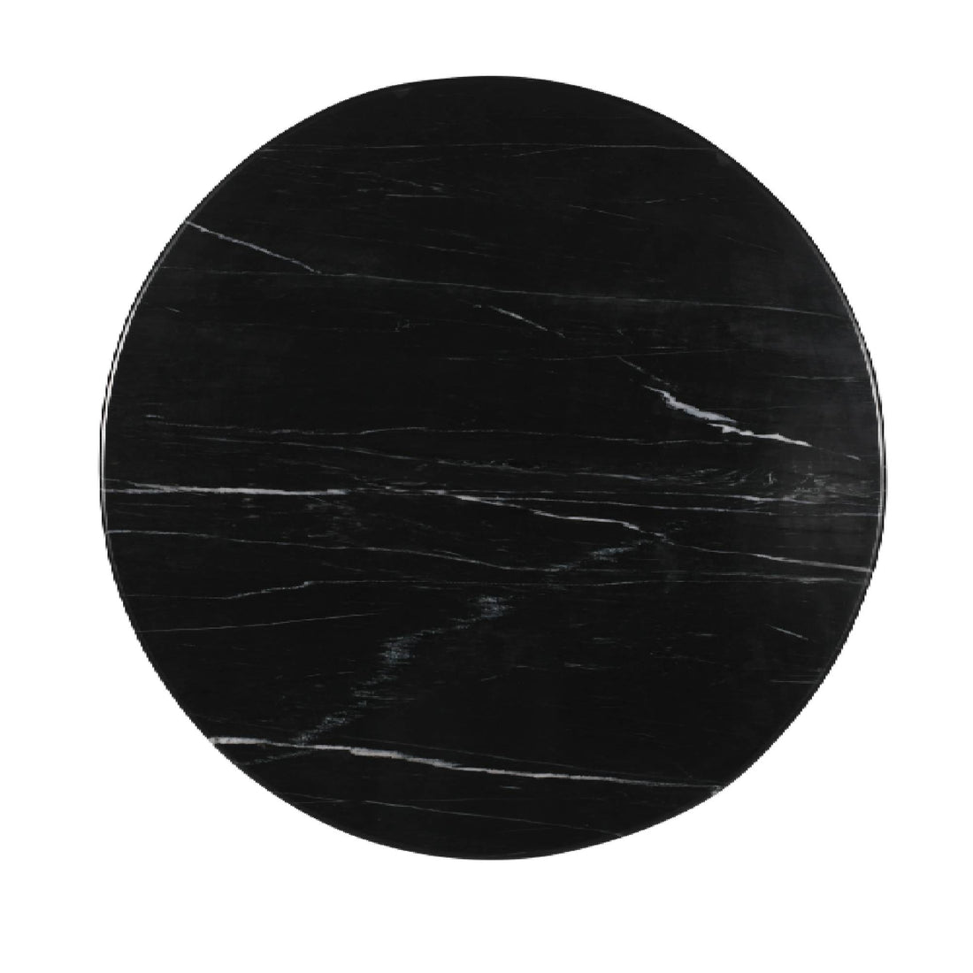 Sofabord Neelim - 91x91x41 cm - Marmor - Sort PTMD