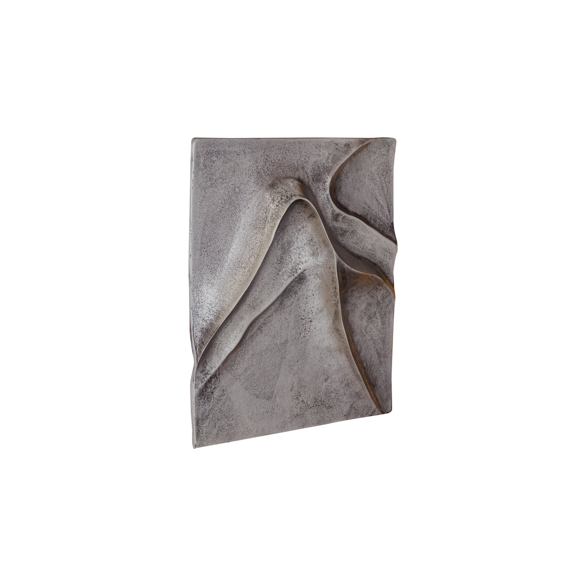 Vægpanel Gihan S - 42x5x42 cm - Aluminium - Sølv PTMD