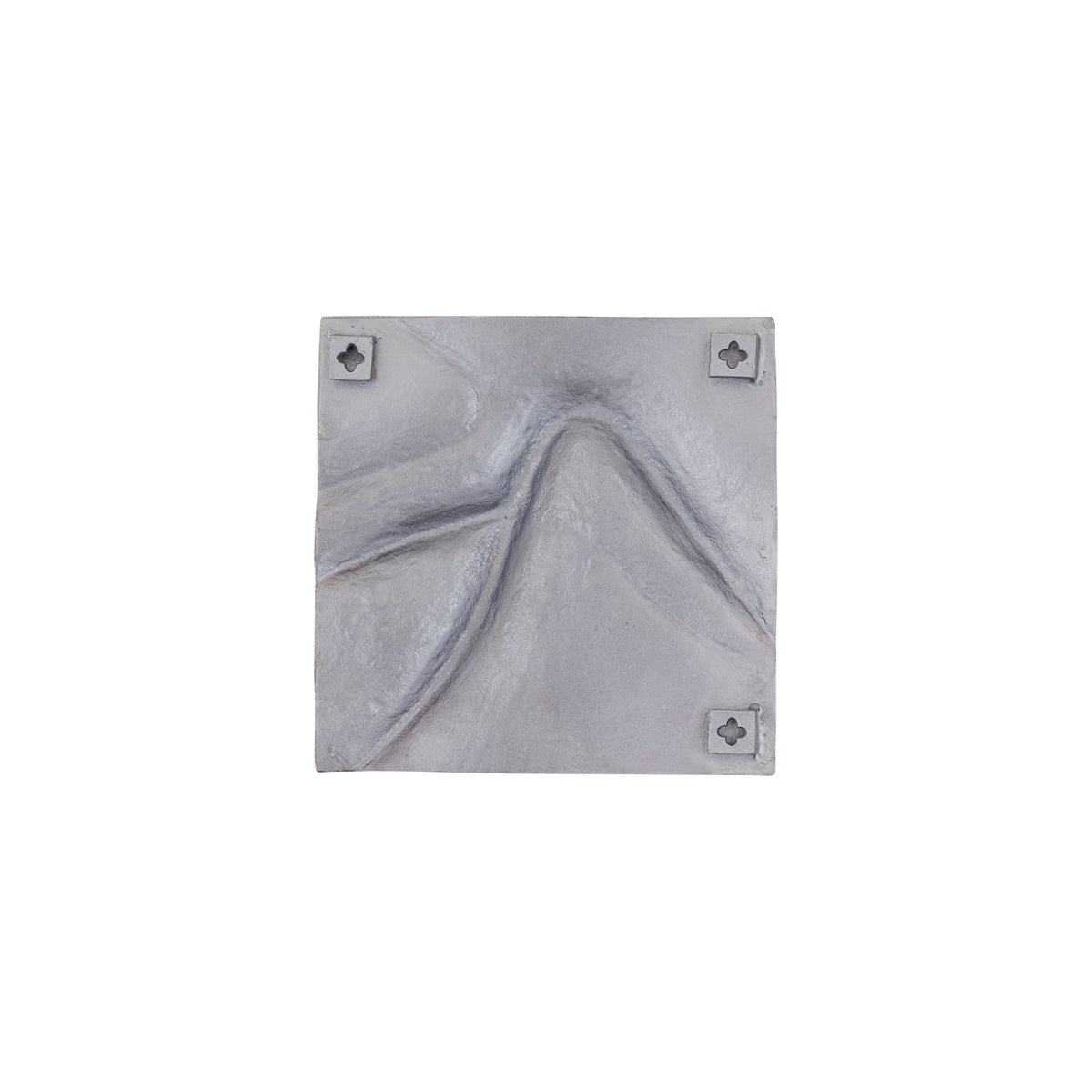 Vægpanel Gihan S - 42x5x42 cm - Aluminium - Sølv PTMD