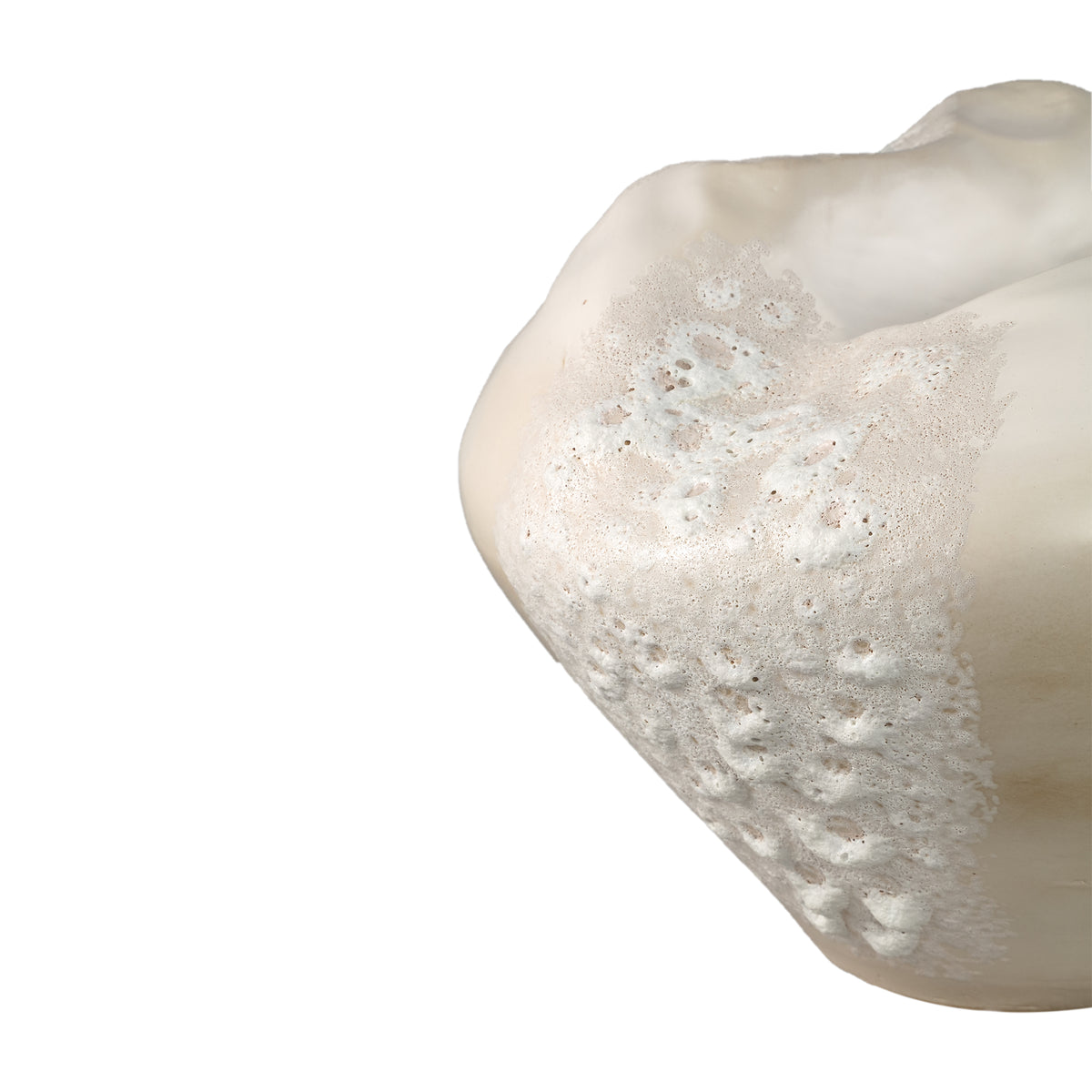 Vase Dangelo Creme Keramik Ekstra Large PTMD