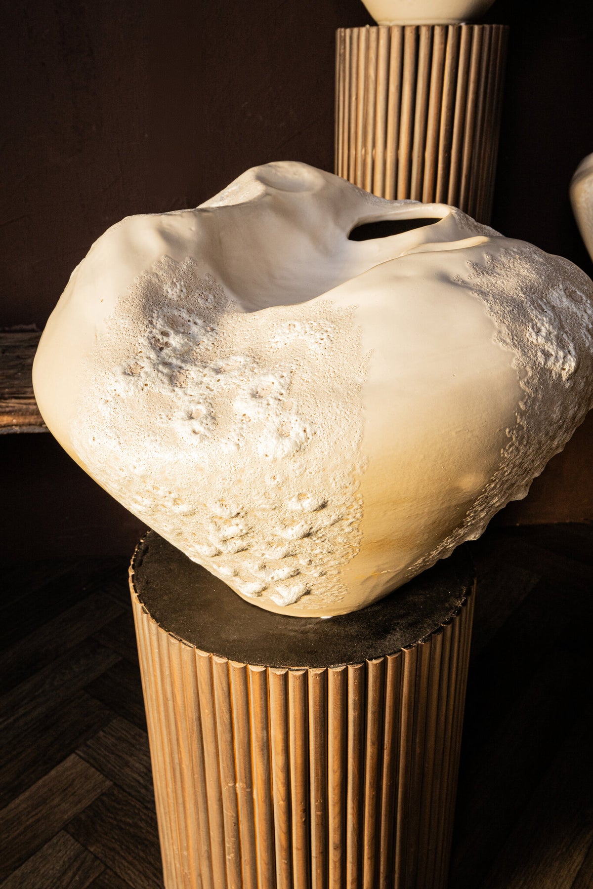 Vase Dangelo Creme Keramik Ekstra Large PTMD