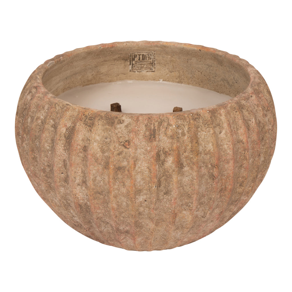 Yasmeene cement-udelys brun Ø 29 cm PTMD