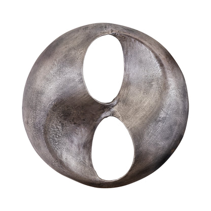 Vægpanel Deuie - 70x10x70 cm - Aluminium - Sølv PTMD