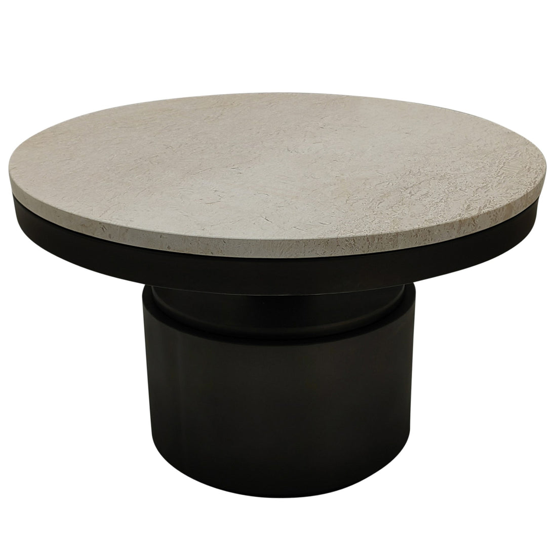 Bregt lavt sofabord i beige marmor PTMD
