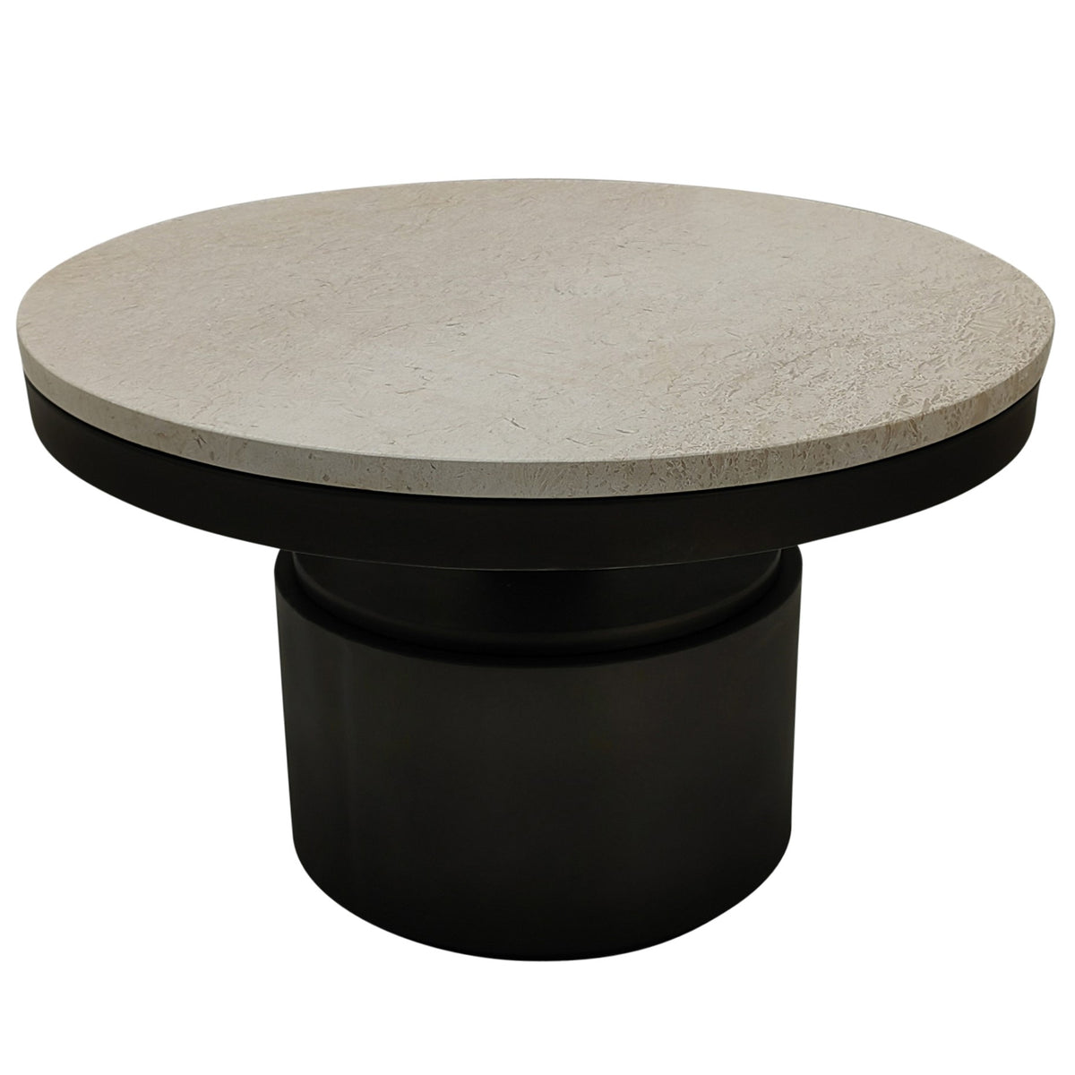 Bregt lavt sofabord i beige marmor PTMD