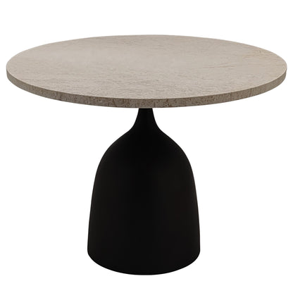 Patras Sidebord Beige Marmor Rund Ø60cm PTMD