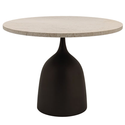 Patras Sidebord Beige Marmor Rund Ø60cm PTMD