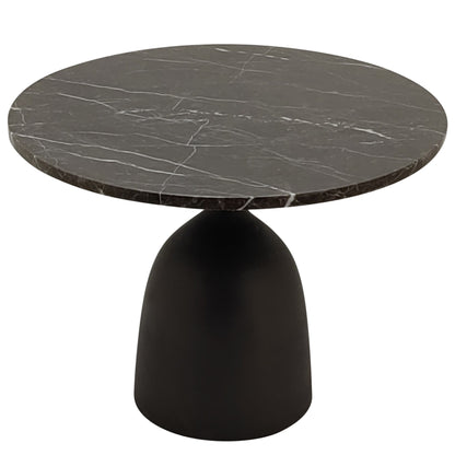 Patras sidebord i brunt marmor PTMD