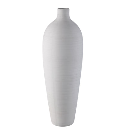 Flaskevase Cavinn Keramik Hvid Ø24cm x H70cm PTMD