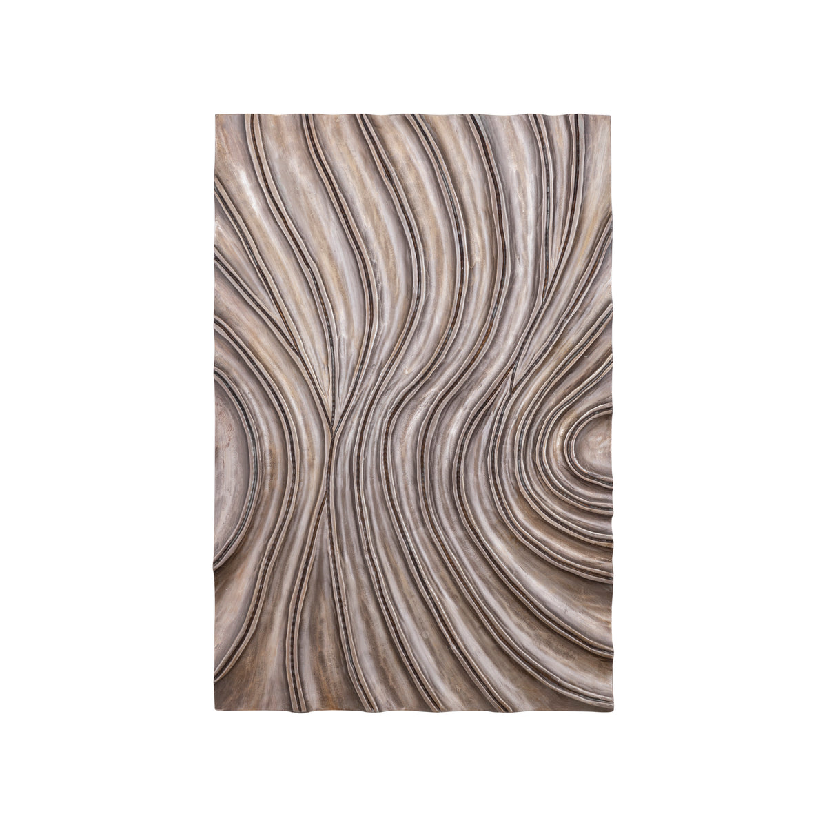 Reddie Wavvy Brun Blank Vægpanel Small 60x90 cm PTMD