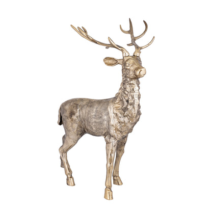 Khary Metal Guld Rensdyrfigur Large PTMD
